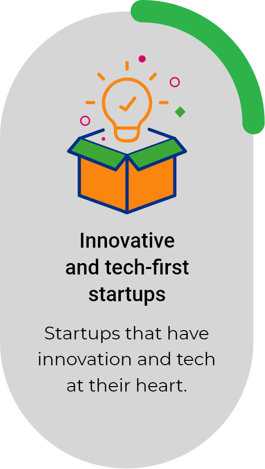 Innovative and tech-first startups