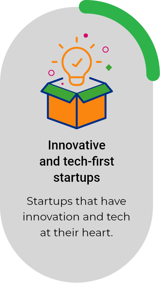 Innovative and tech-first startups